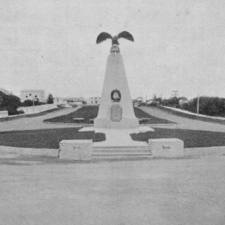 Monumento a los Fundadores de la Aviación, Boulevard Central de El Prado, 1928.